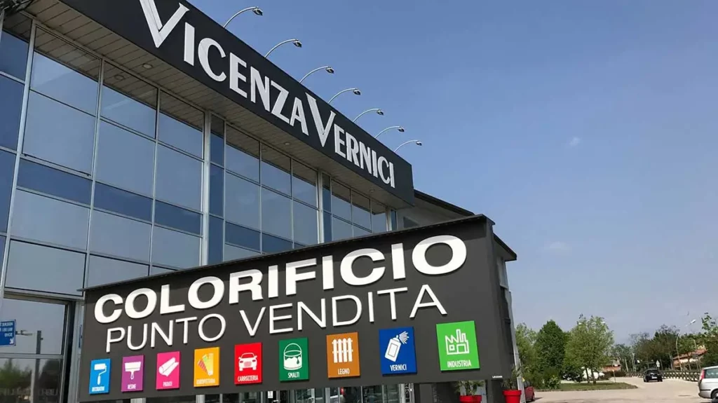 Negozio a Costabissara di Vicenza Vernici Colorificio